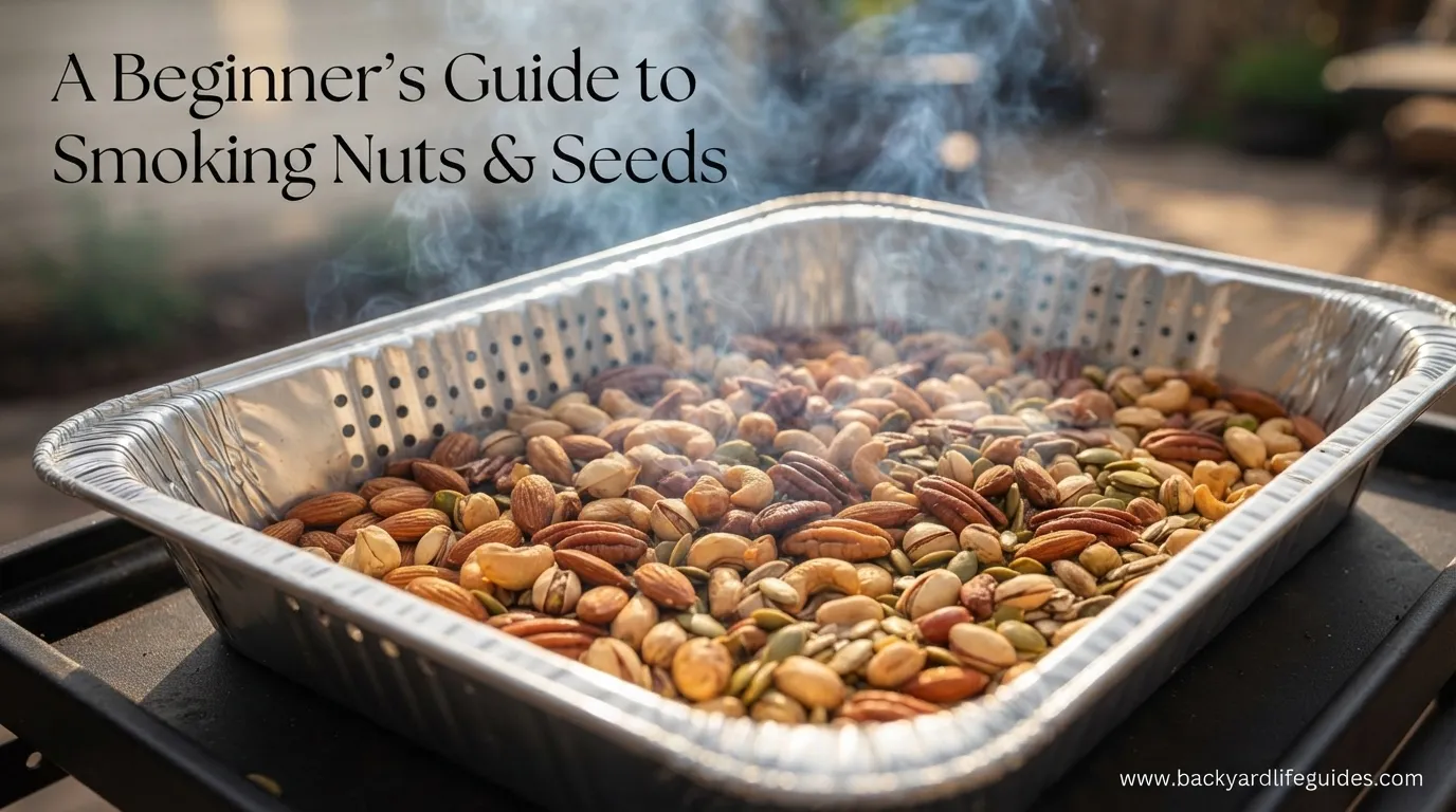 a beginner’s guide to smoking nuts and seeds