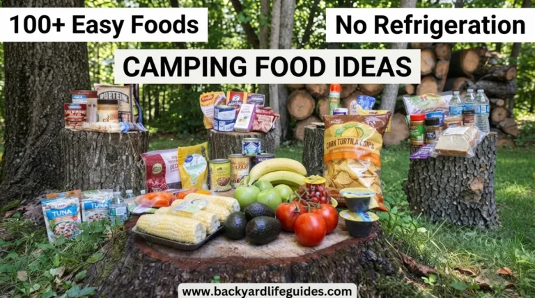 camping food ideas no refrigeration 100+ easy foods