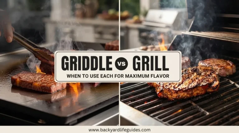griddle vs grill when to use each for maximum flavor