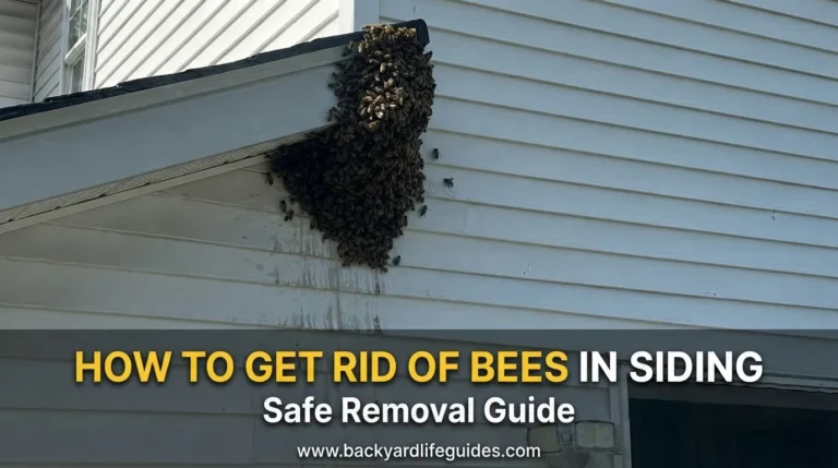 how to get rid of bees in siding safe removal guide