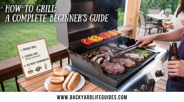 how to grill a complete beginner’s guide