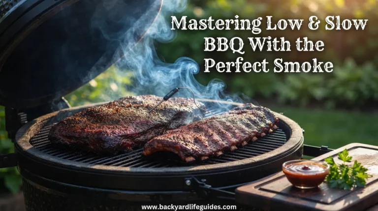 mastering low & slow bbq with the perfect smoke