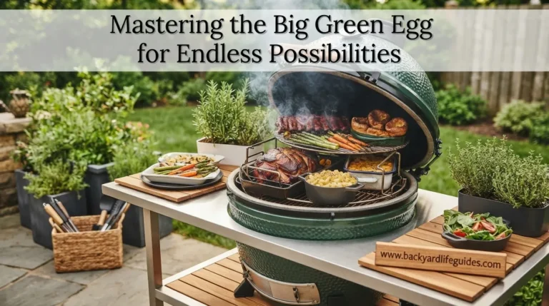 mastering the big green egg for endless possibilities