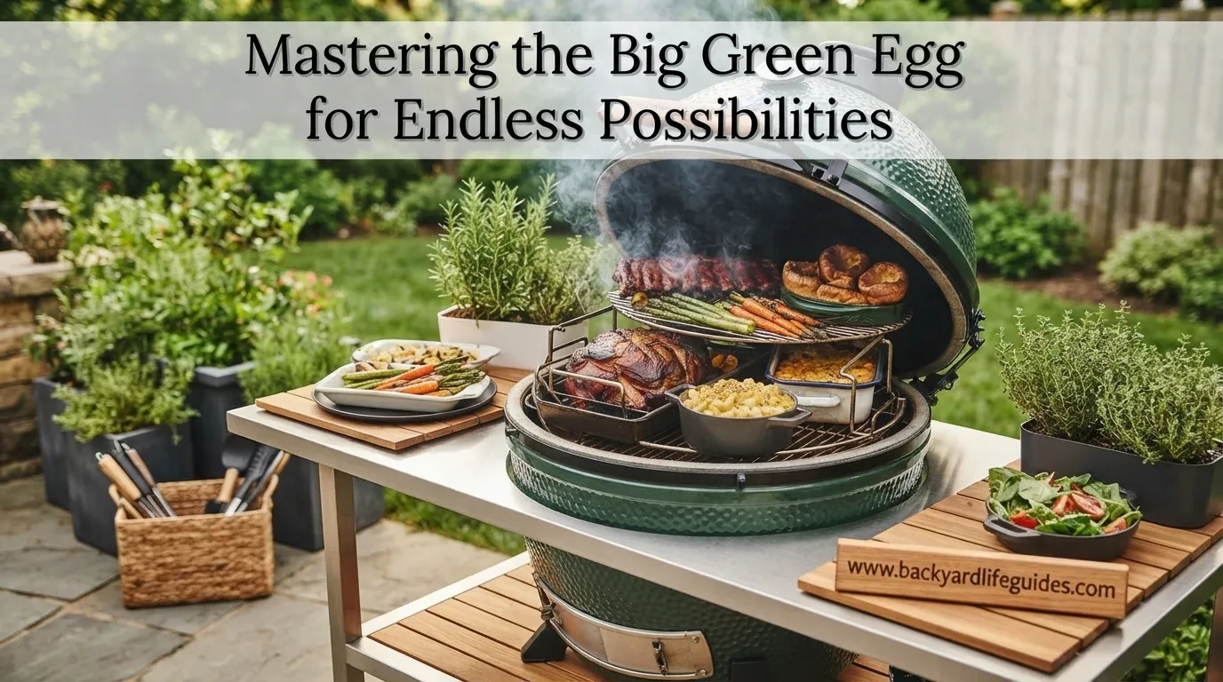 mastering the big green egg for endless possibilities