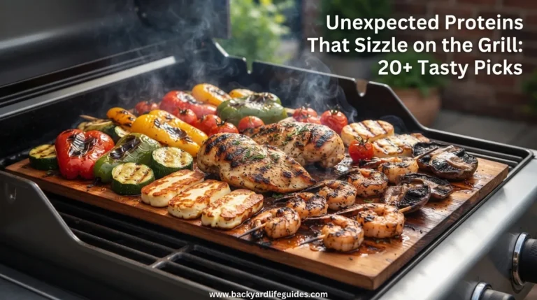 unexpected proteins that sizzle on the grill