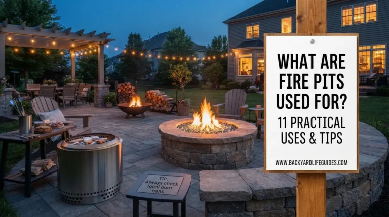 what are fire pits used for 11 practical uses & tips