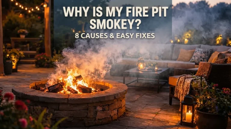 why is my fire pit smokey 8 causes & easy fixes